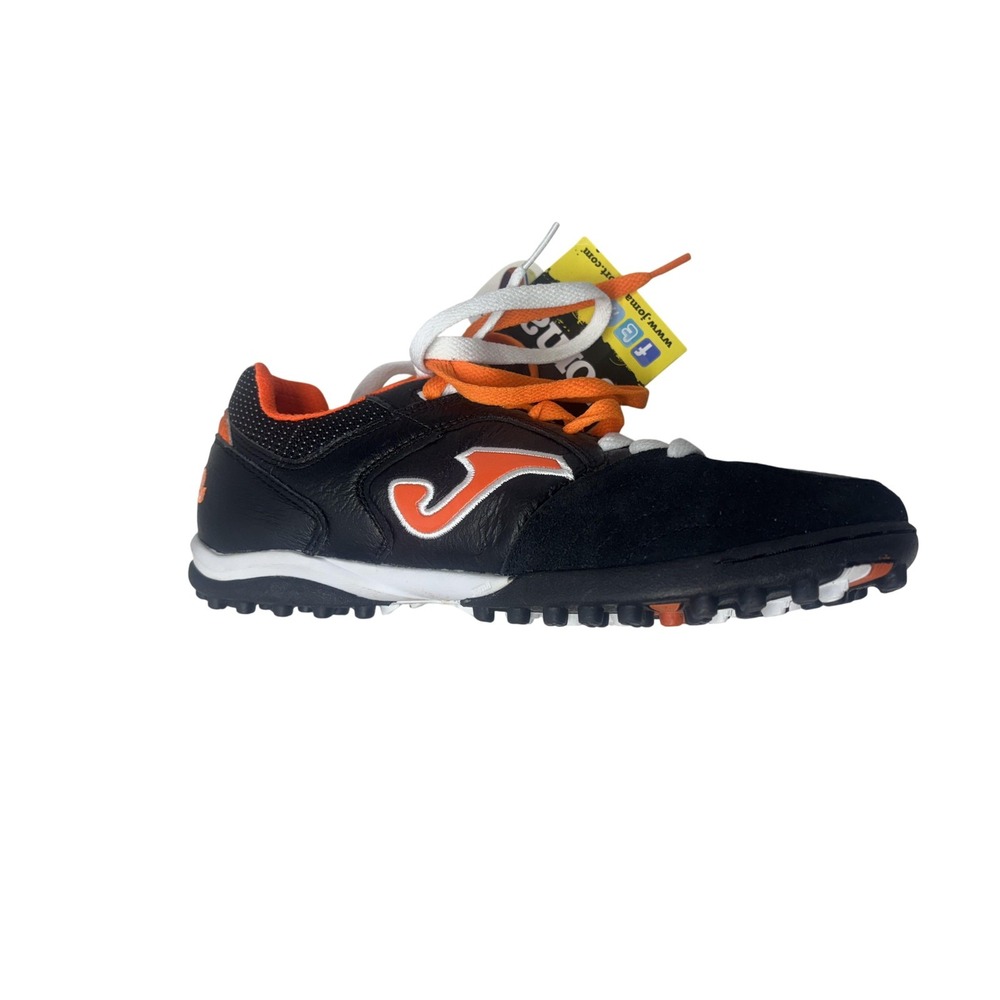 Joma Top Flex Turf Shoes Mens Size 7‎ Black Orange Soccer Futbol Cleats